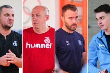Cei patru antrenori ai echipelor juvenile ale CSU Suceava
