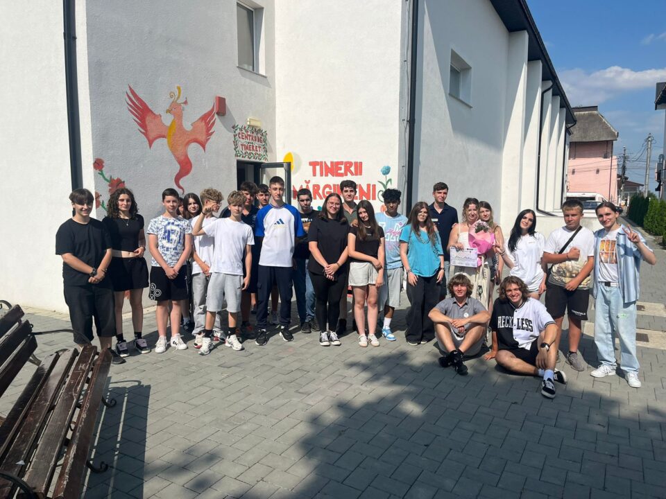 Peste 25 de tineri din mediul rural au participat la Școala de Vară „La Marginea Școlii”, ediția a III-a