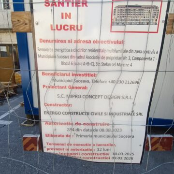 Șantierul nepăsării din centrul municipiului Suceava. Zeci de oameni afectați de un constructor neserios și neplătit