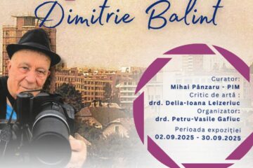 Artistul fotograf Dimitrie Balint va expune, cu prilejul împlinirii a 95 de ani, expoziția „Retrospectiva optimistă”
