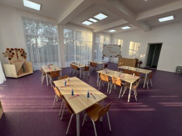 Primăria Dumbrăveni le-a oferit preșcolarilor din comună o nouă grădiniță modernă, inaugurată în prima zi a noului an școlar