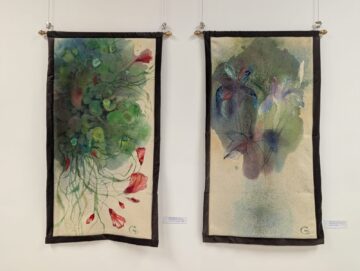 Gabriela și Ion Drăghici, artiști plastici cu un stil și o abordare artistică distinctă, au expus pentru a doua oră la Suceava