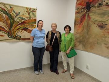 Gabriela și Ion Drăghici, artiști plastici cu un stil și o abordare artistică distinctă, au expus pentru a doua oră la Suceava