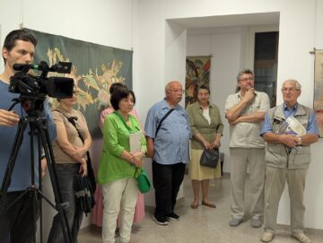 Gabriela și Ion Drăghici, artiști plastici cu un stil și o abordare artistică distinctă, au expus pentru a doua oră la Suceava