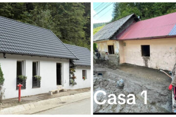 Nouă case noi, construite la Broșteni de bosânceni și de comunitatea penticostală din România