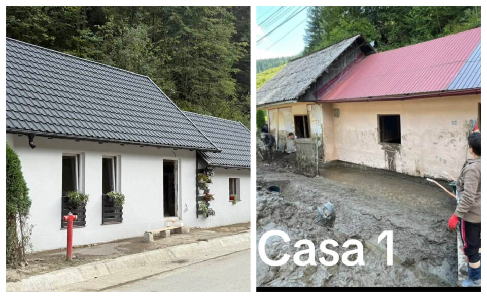 Nouă case noi, construite la Broșteni de bosânceni și de comunitatea penticostală din România