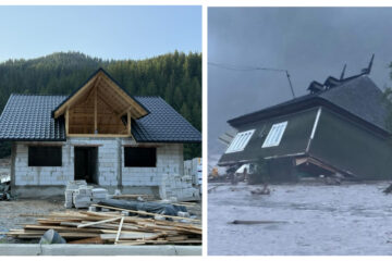 Nouă case noi, construite la Broșteni de bosânceni și de comunitatea penticostală din România