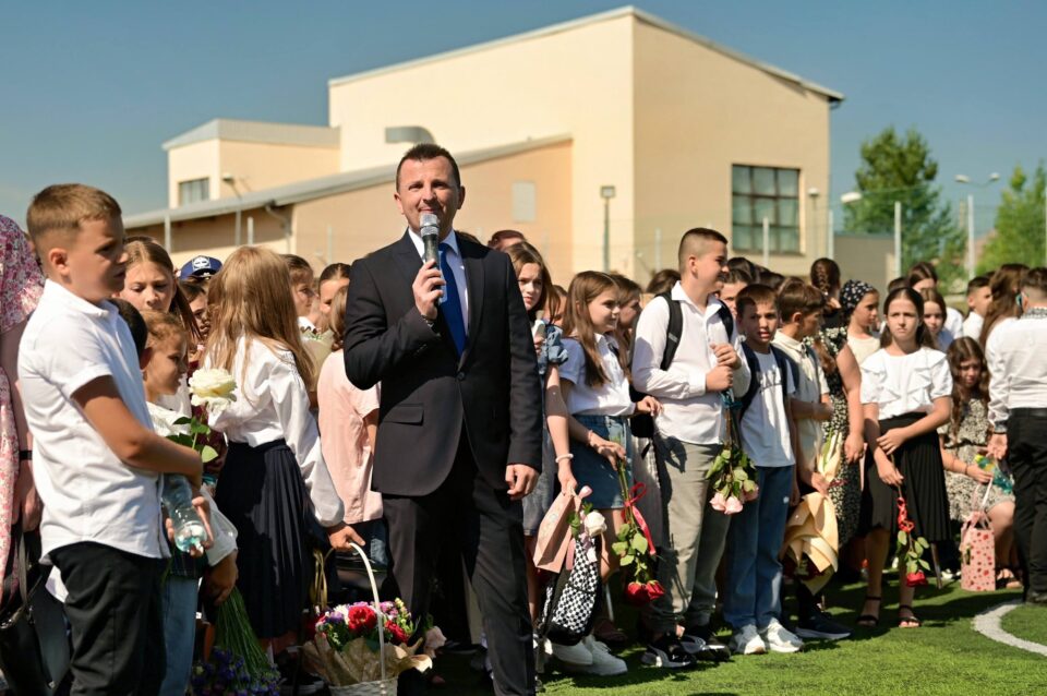 Vasile Schipor, la începutul anului scolar