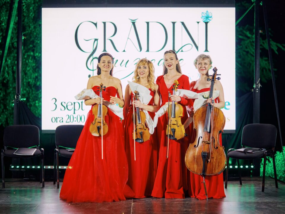 Public numeros la cele cinci concerte de muzică clasică din cadrul proiectului „Grădini Muzicale”, la Rădăuți - Foto credit - Doru Clipa