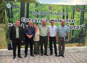 Silvicultor sucevean pe podium la concursul ”Cel mai bun pădurar” din Republica Moldova