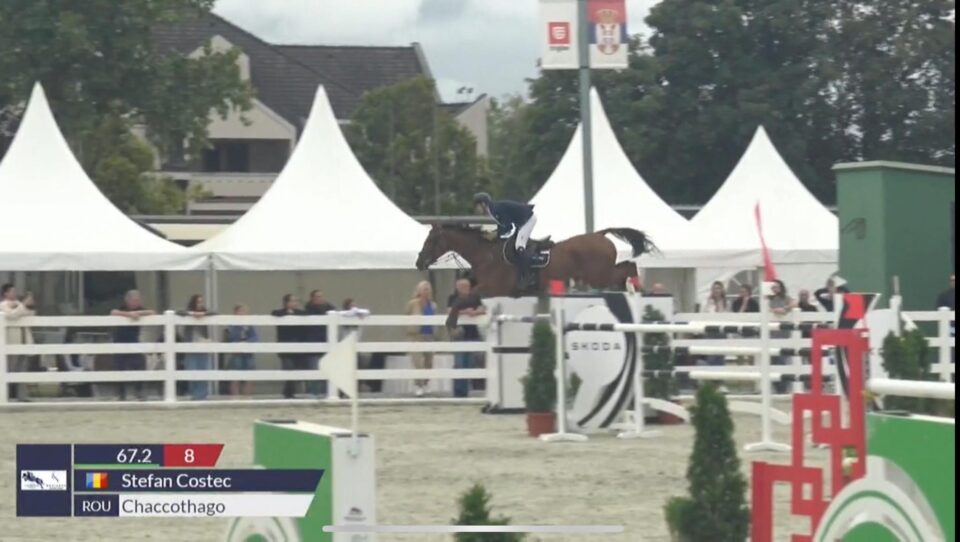 Suceveanul Ștefan Costec Jr. este vicecampion balcanic la echitație, sărituri peste obstacole