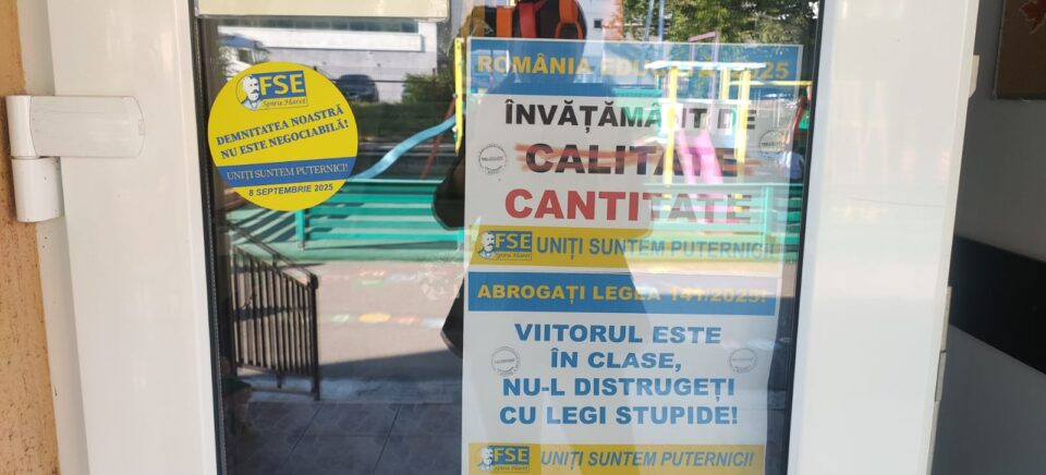 Sindicatele din educație anunță continuarea protestelor cu „impact maxim, dar sacrificii minime” pentru elevi și studenți