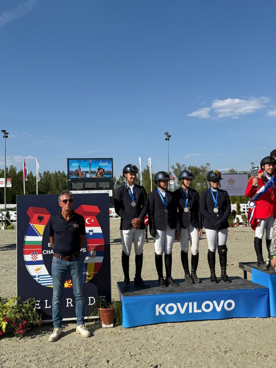 Suceveanul Ștefan Costec Jr. este vicecampion balcanic la echitație, sărituri peste obstacole