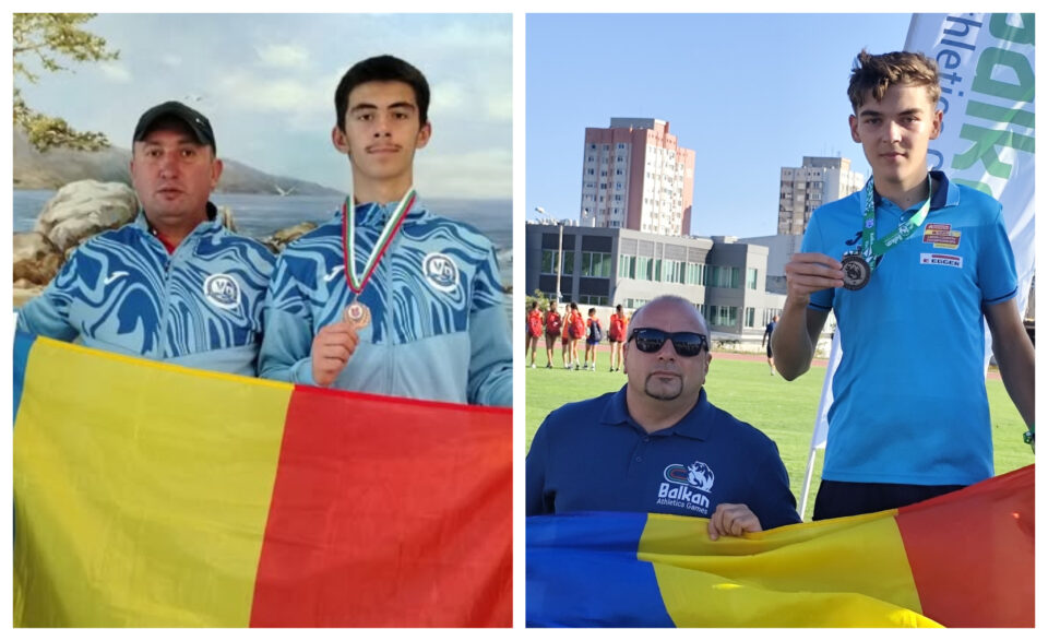 Atleții Casian Marius Zara și Ion Halip au fost medaliați în Bulgaria, la Balkan Athletics Games