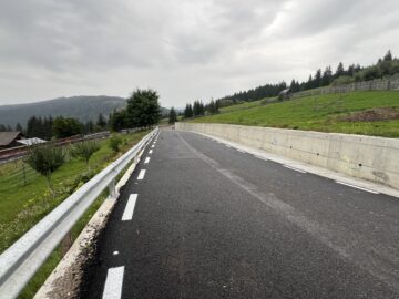 Primăria Vatra Moldoviței a finalizat modernizarea a trei drumuri și construcția a două poduri în satul Paltinu