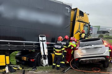 Expertiză pentru stabilirea vitezei cu care rulau autotrenul și autoturismul Volvo implicate în groaznicul accident de pe E 85