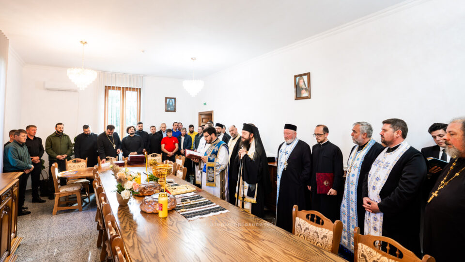 A fost sfințit sediul Ocolului Silvic „Sfântul Mare Mucenic Gheorghe – Silva Bucovina”, Câmpulung Moldovenesc