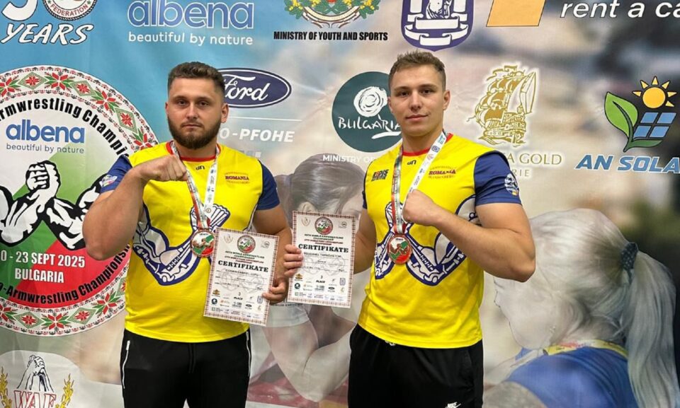 Sportivii Bogdan Tarnovietchi și Cosmin Lupu, medaliați la Campionatului Mondial de Skandenberg