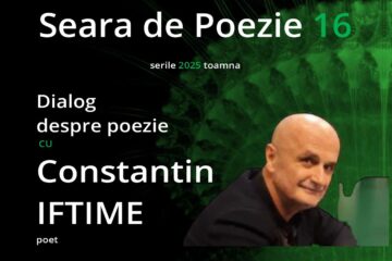 Dialog despre poezie cu poetul Constantin Iftime, la Palo Santo Shop Suceava