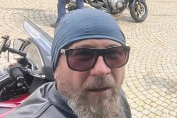 Liderul clubului moto Thracvm RC Suceava, Gabriel Gîngă