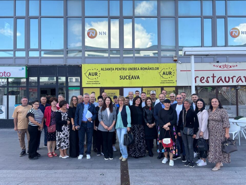 Cătălin Axinte a fost ales președintele Organizației Municipale AUR Suceava