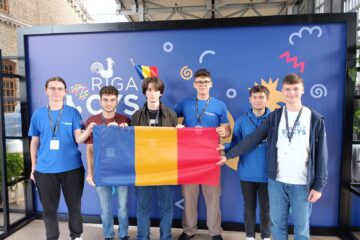 Participanți la competiția europeană a tinerilor oameni de știință