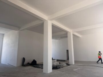 Cu o experiență de 26 de ani în domeniu, constructorii de la Frasinul lucrează în forță la noul campus USV de la Moara
