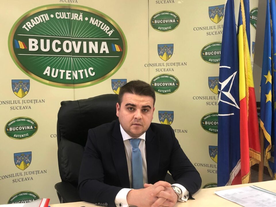 Presedintele Consiliului Județean Suceava, Gheorghe Șoldan