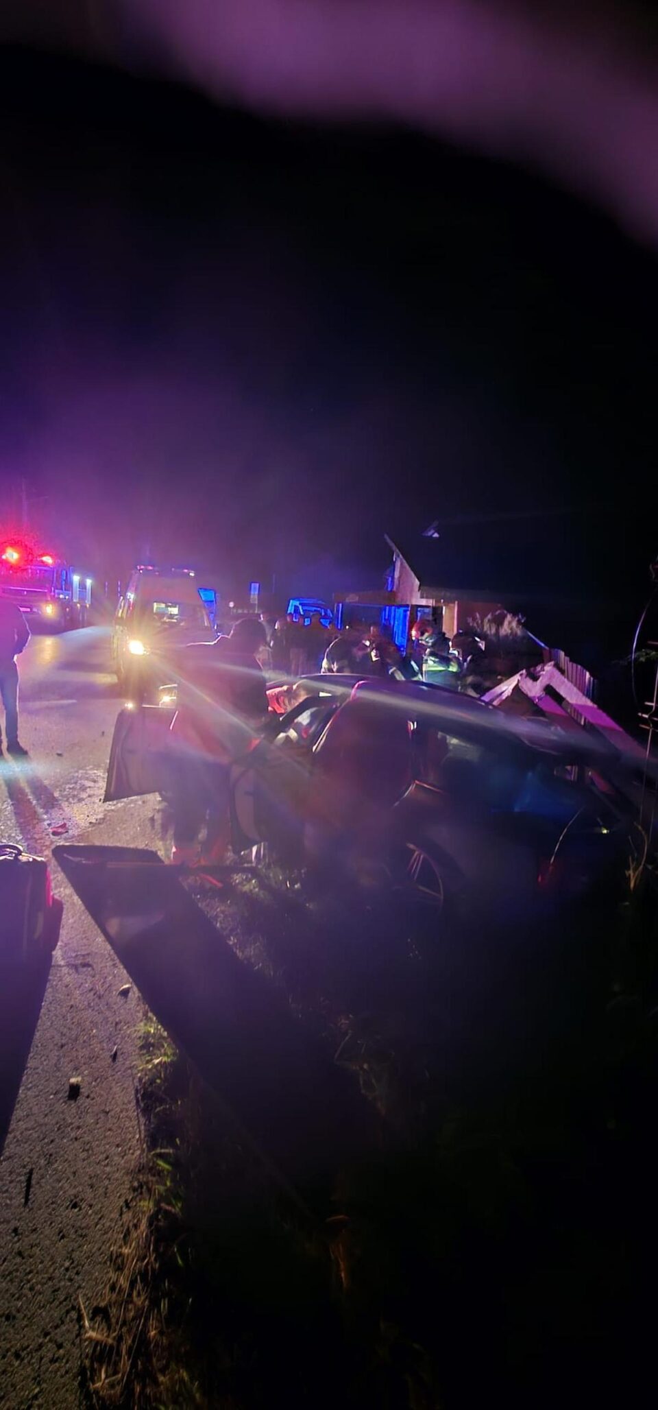 Un frate mort, altul în arest, pentru că a condus beat, după accidentul de luni noapte