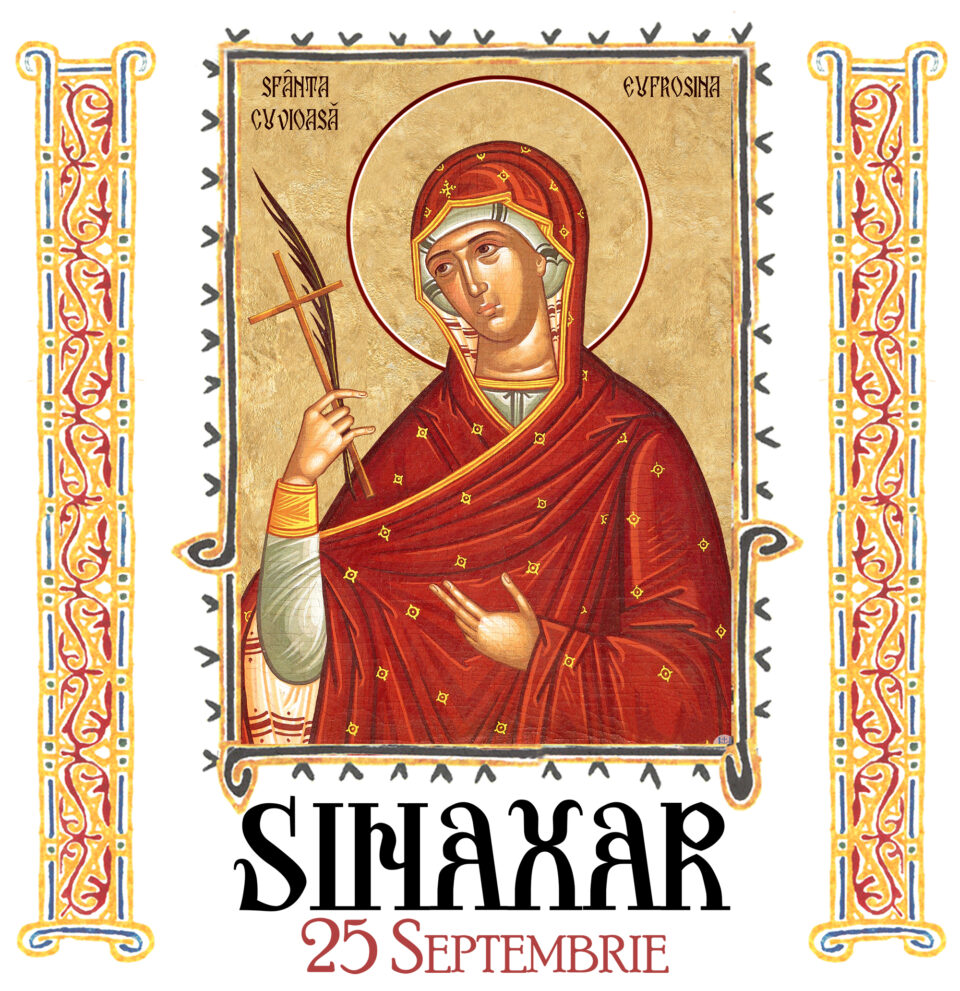 Sinaxar 25 Septembrie 2025