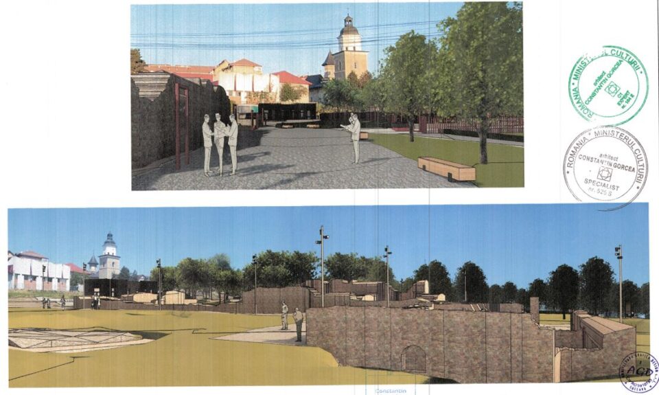 Proiect de reabilitare a Curții Domnești și a parcului alăturat, în atenția Consiliului Local Suceava