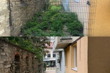 Lucrări de regenerare urbană în zona celei mai vechi clădiri din Suceava – Hanul Domnesc