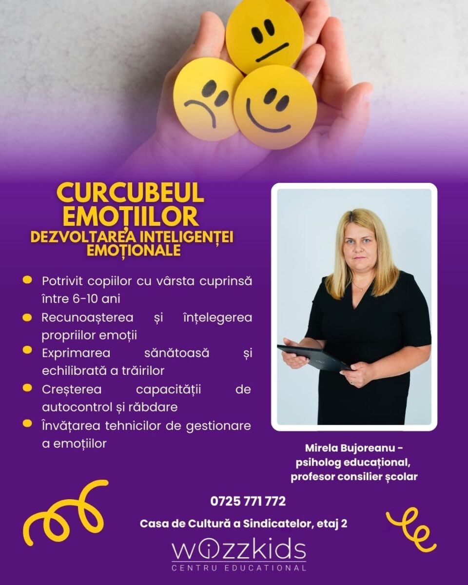 GRATUIT! „Săptămâna Porților Deschise”, la Centrul Educațional Wizz Kids, pentru copii cu vârste între 6 și 10 ani