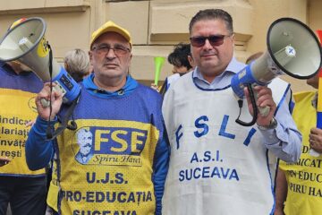 Giani Leonte și prof. Traian Pădureț