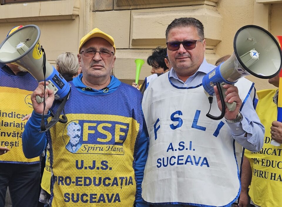 Giani Leonte și prof. Traian Pădureț