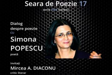 Dialog despre poezie cu poeta Simona Popescu, la Palo Santo Suceava