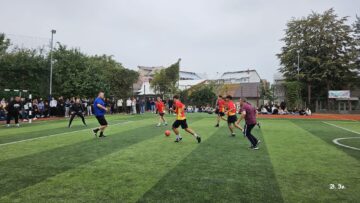 Elevi și profesori ai Colegiului Tehnic Rădăuți, împreună pentru mișcare, de Ziua europeană a sportului școlar