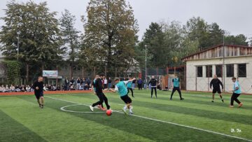 Elevi și profesori ai Colegiului Tehnic Rădăuți, împreună pentru mișcare, de Ziua europeană a sportului școlar