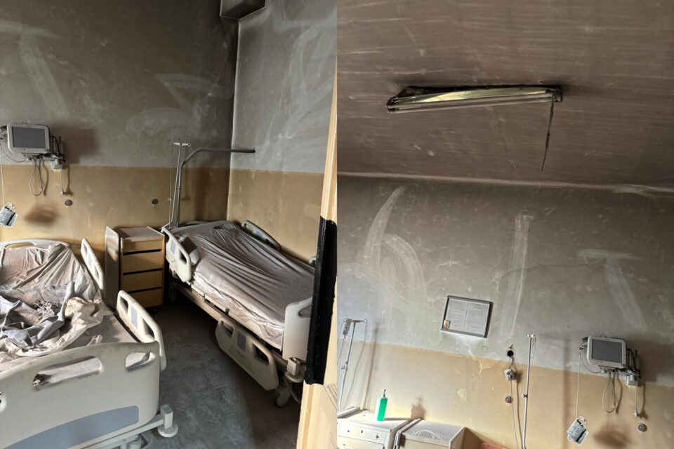 11 pacienți ai Spitalului Rădăuți au fost evacuați în urma unui incendiu izbucnit noaptea trecută în secția de pneumologie