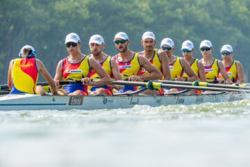 Cinci suceveni s-au aflat în barca mixtă de 8+1 a României, campioană mondială