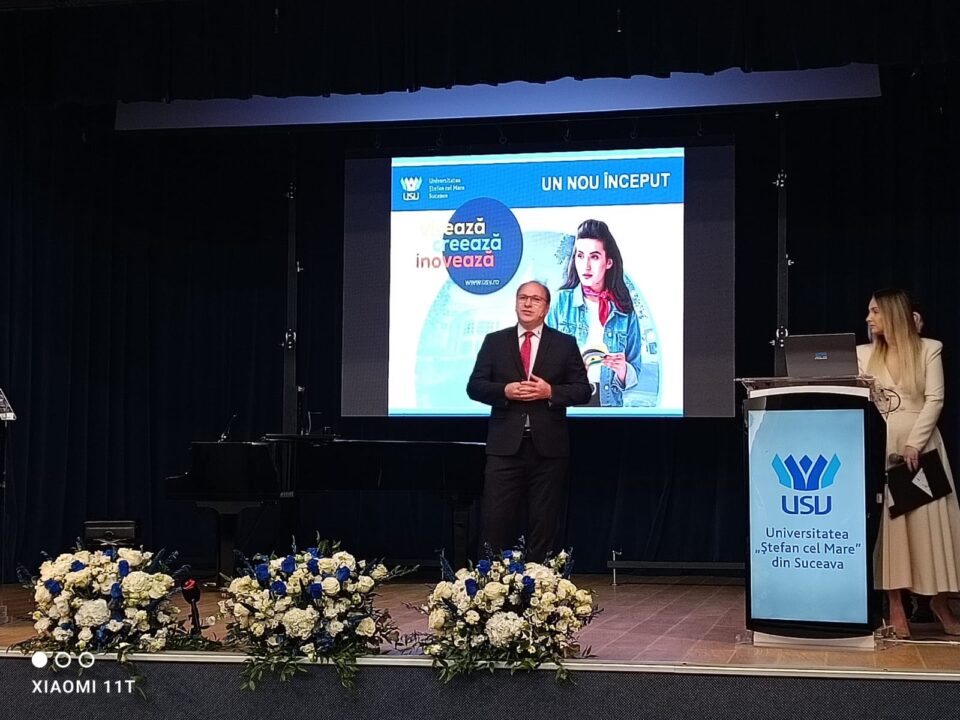 Rectorul USV, prof. univ. dr. Mihai Dimian