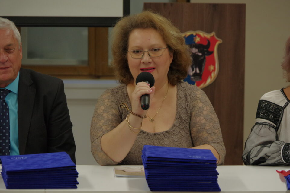Directorul Centrului Județean de Excelență Suceava, prof. Gabriela Scutaru