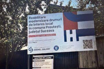 Lucrările prin Programul „Anghel Saligny” de la Preutești au prins viteză