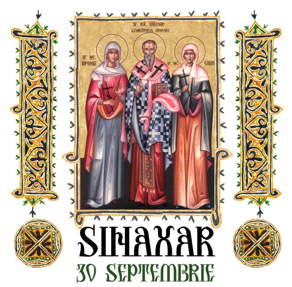 Sinaxar 30 Septembrie 2025