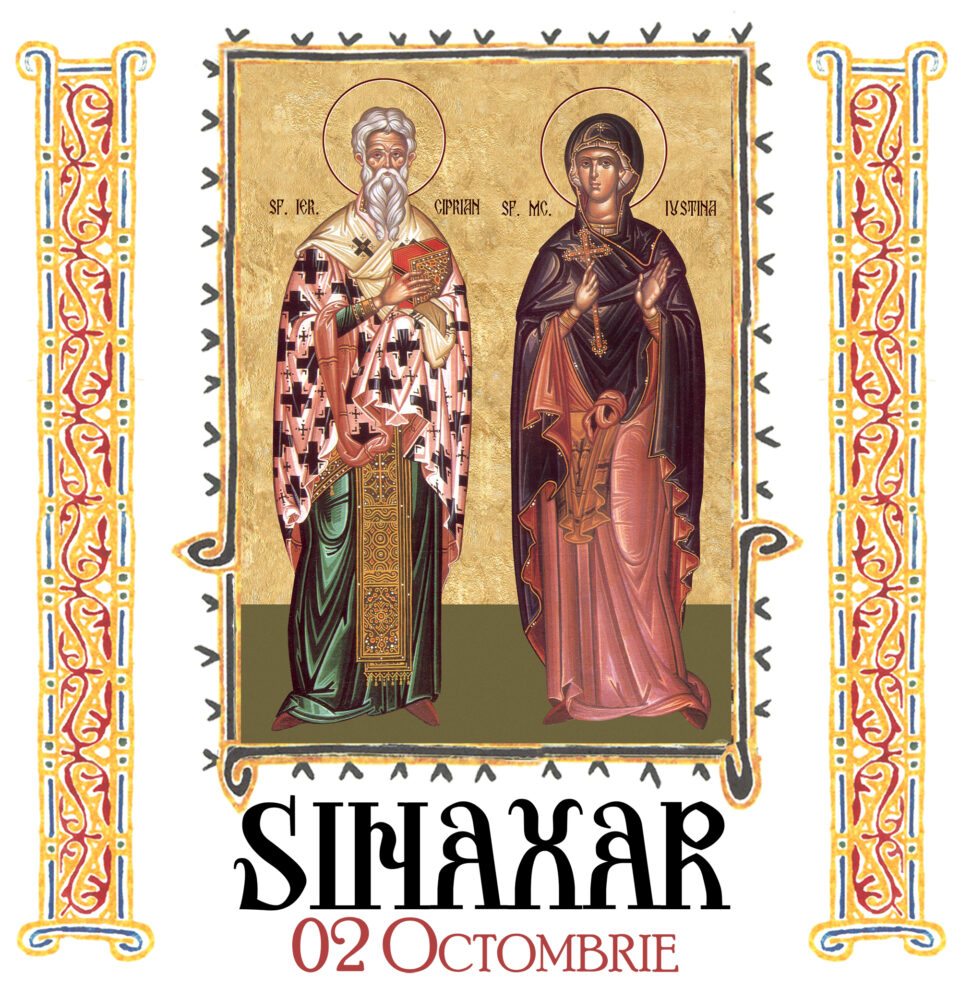 Sinaxar 02 Octombrie 2025