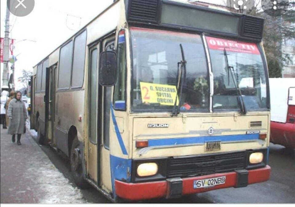 Autobuzele de acum 20 de ani din Suceava