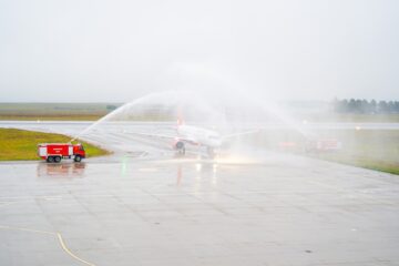 AnimaWings a început operarea de zboruri din Suceava spre București. Gheorghe Șoldan: ”Lucrăm pe mai multe planuri pentru dezvoltarea aeroportului”
