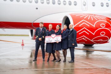 AnimaWings a început operarea de zboruri din Suceava spre București. Gheorghe Șoldan: ”Lucrăm pe mai multe planuri pentru dezvoltarea aeroportului”