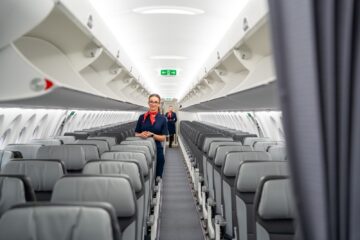 AnimaWings a început operarea de zboruri din Suceava spre București. Gheorghe Șoldan: ”Lucrăm pe mai multe planuri pentru dezvoltarea aeroportului”