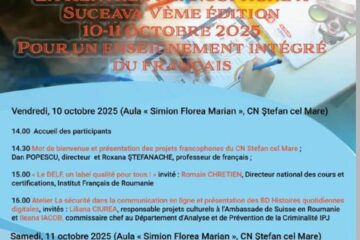 Stagiu de formare pentru profesorii de limba franceză, organizat de Alianța Franceză din Suceava